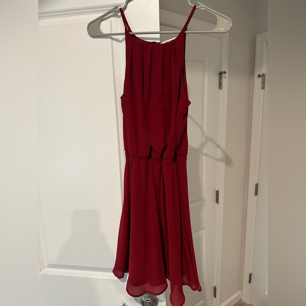 Miami Dark Red Woman’s Dress Size XS